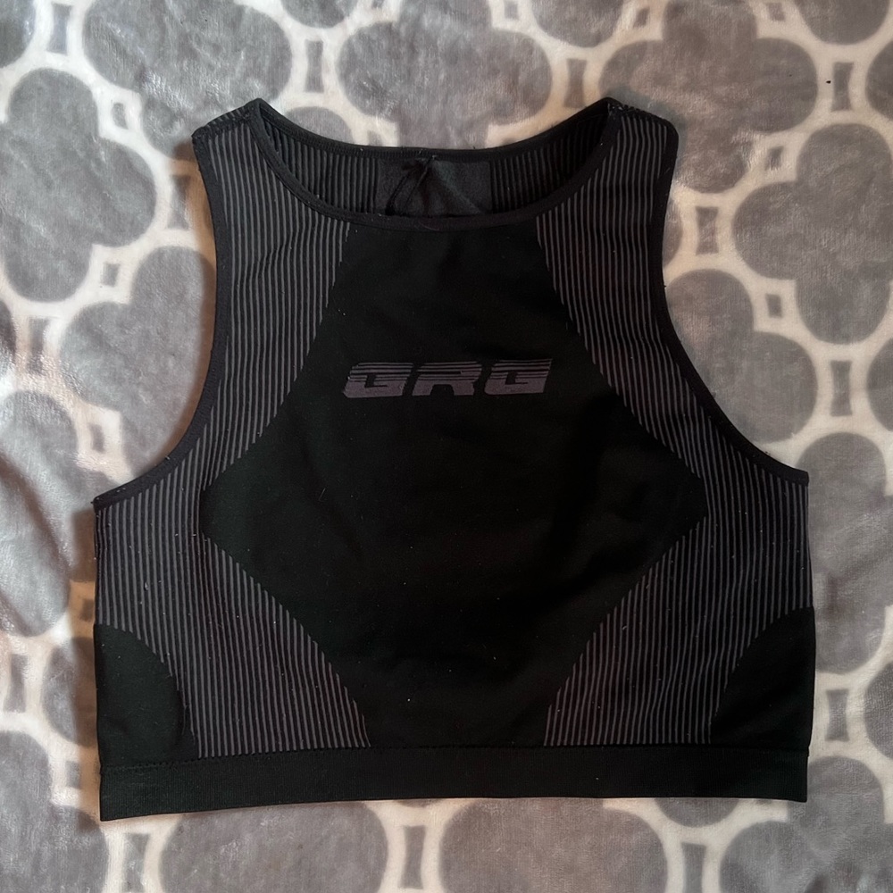 Garage tank top crop top